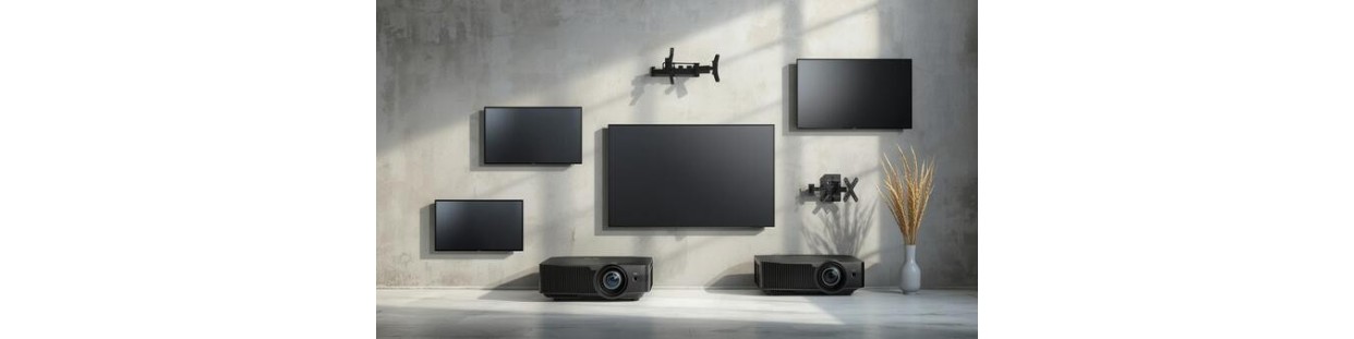 🎥 Projecteurs, Écrans & Supports Muraux